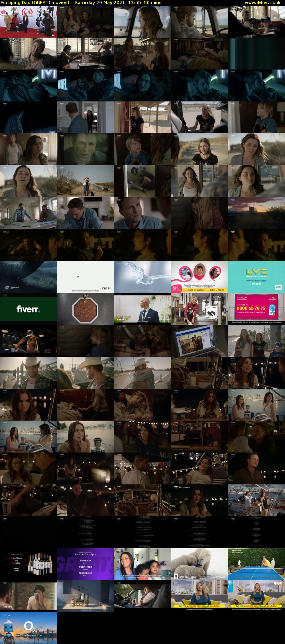 Escaping Dad (GREAT! movies) Saturday 29 May 2021 13:55 - 14:45