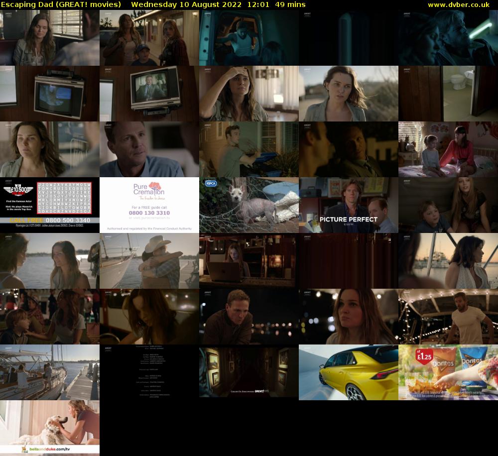 Escaping Dad (GREAT! movies) Wednesday 10 August 2022 12:01 - 12:50