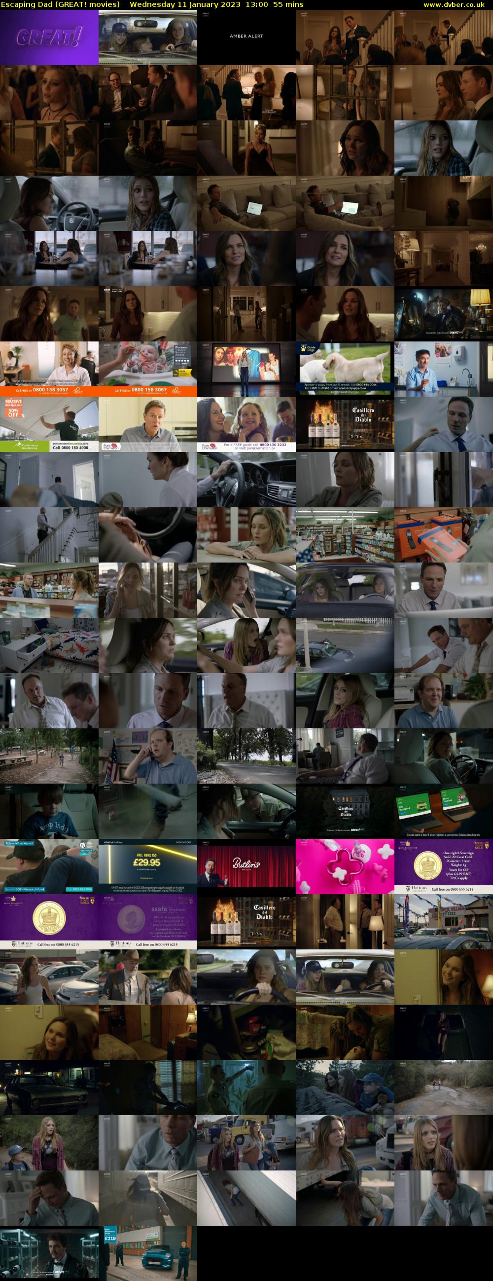 Escaping Dad (GREAT! movies) Wednesday 11 January 2023 13:00 - 13:55