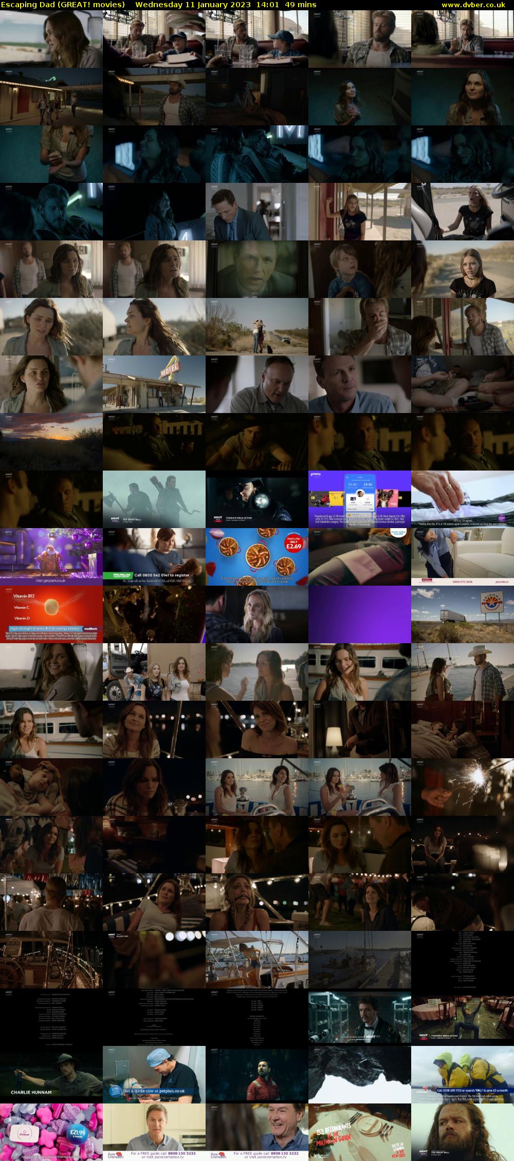 Escaping Dad (GREAT! movies) Wednesday 11 January 2023 14:01 - 14:50