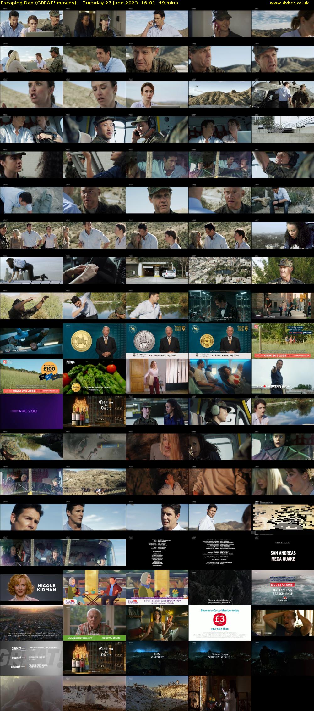 Escaping Dad (GREAT! movies) Tuesday 27 June 2023 16:01 - 16:50