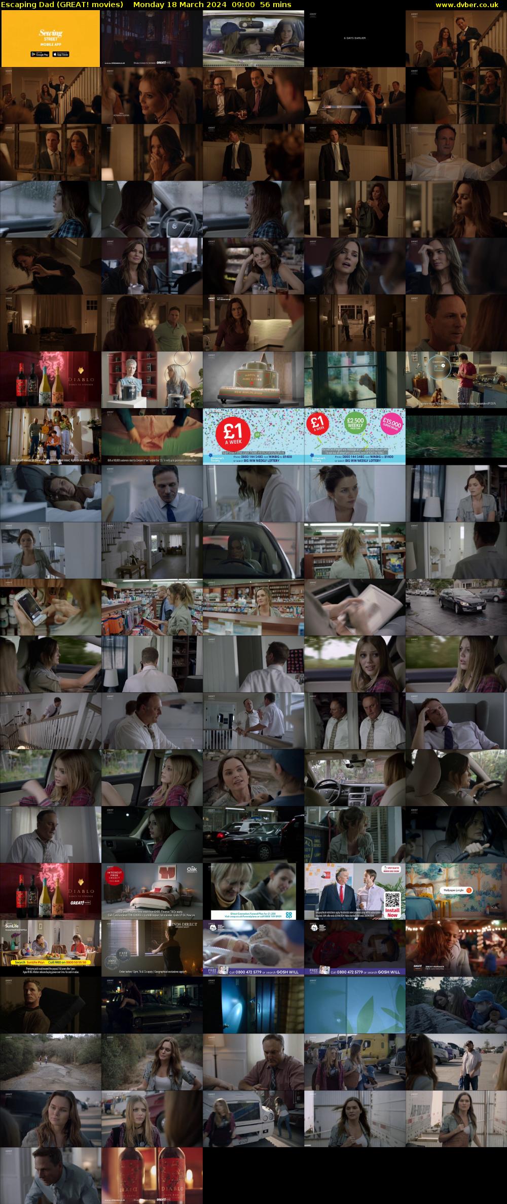 Escaping Dad (GREAT! movies) Monday 18 March 2024 09:00 - 09:56