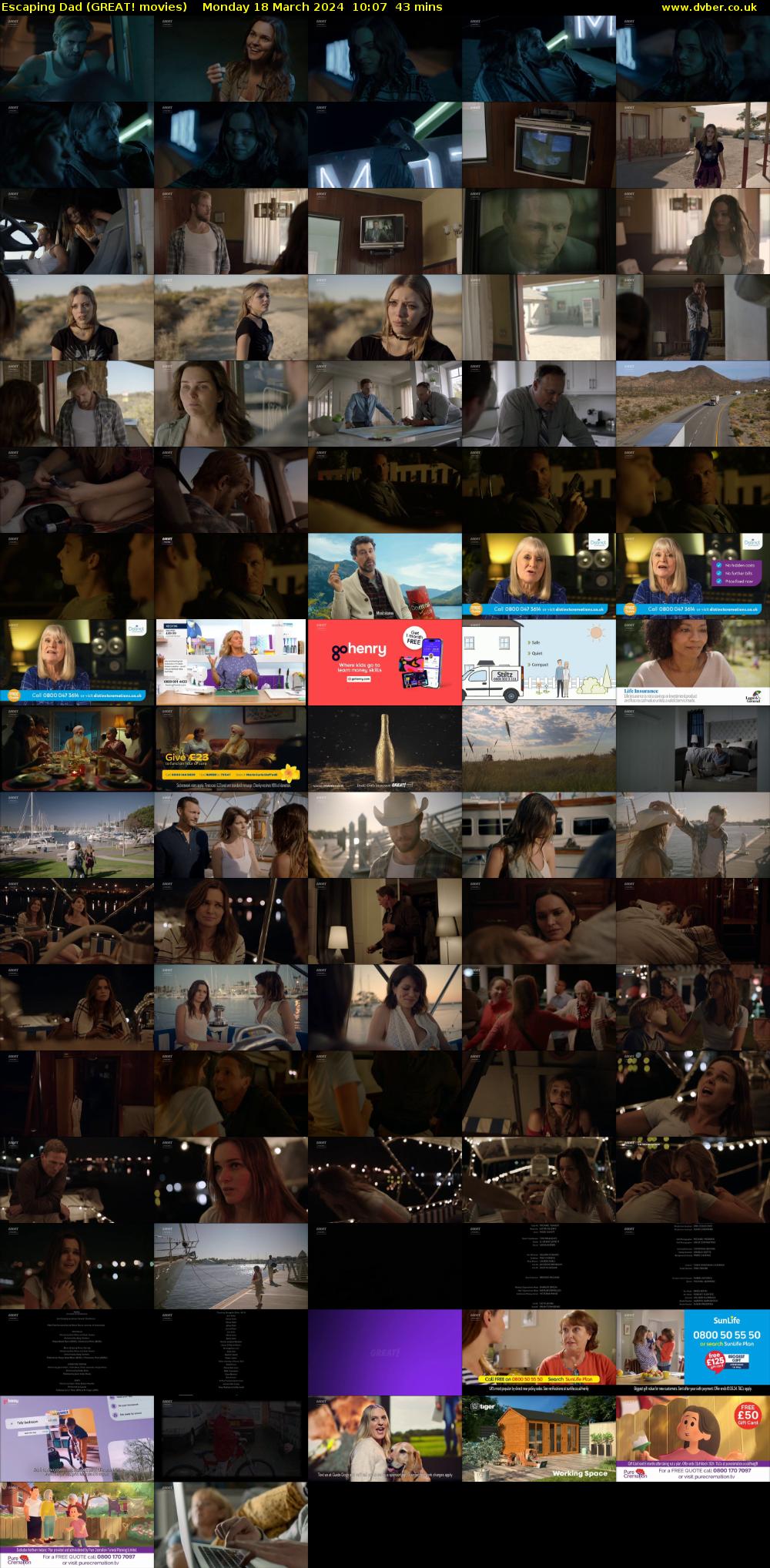 Escaping Dad (GREAT! movies) Monday 18 March 2024 10:07 - 10:50