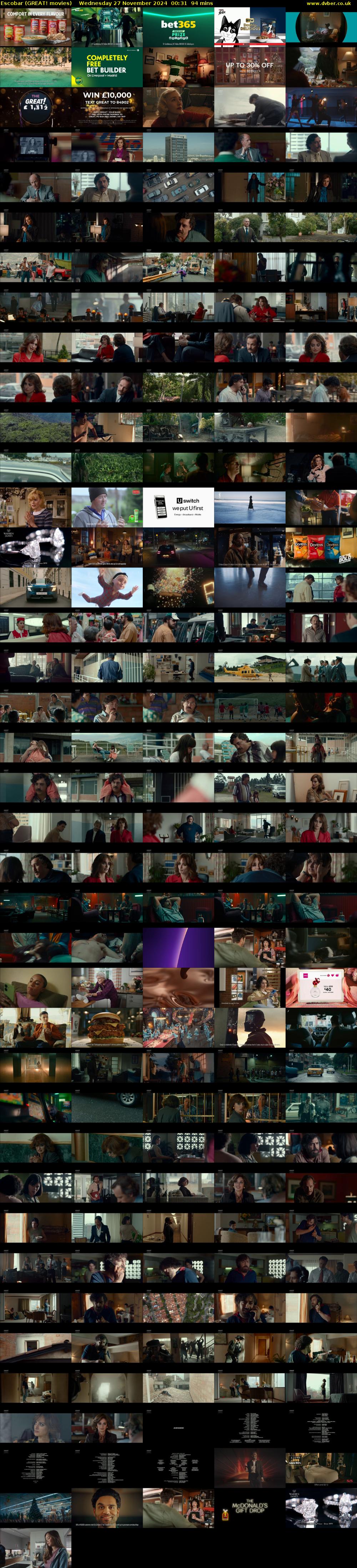 Escobar (GREAT! movies) Wednesday 27 November 2024 00:31 - 02:05
