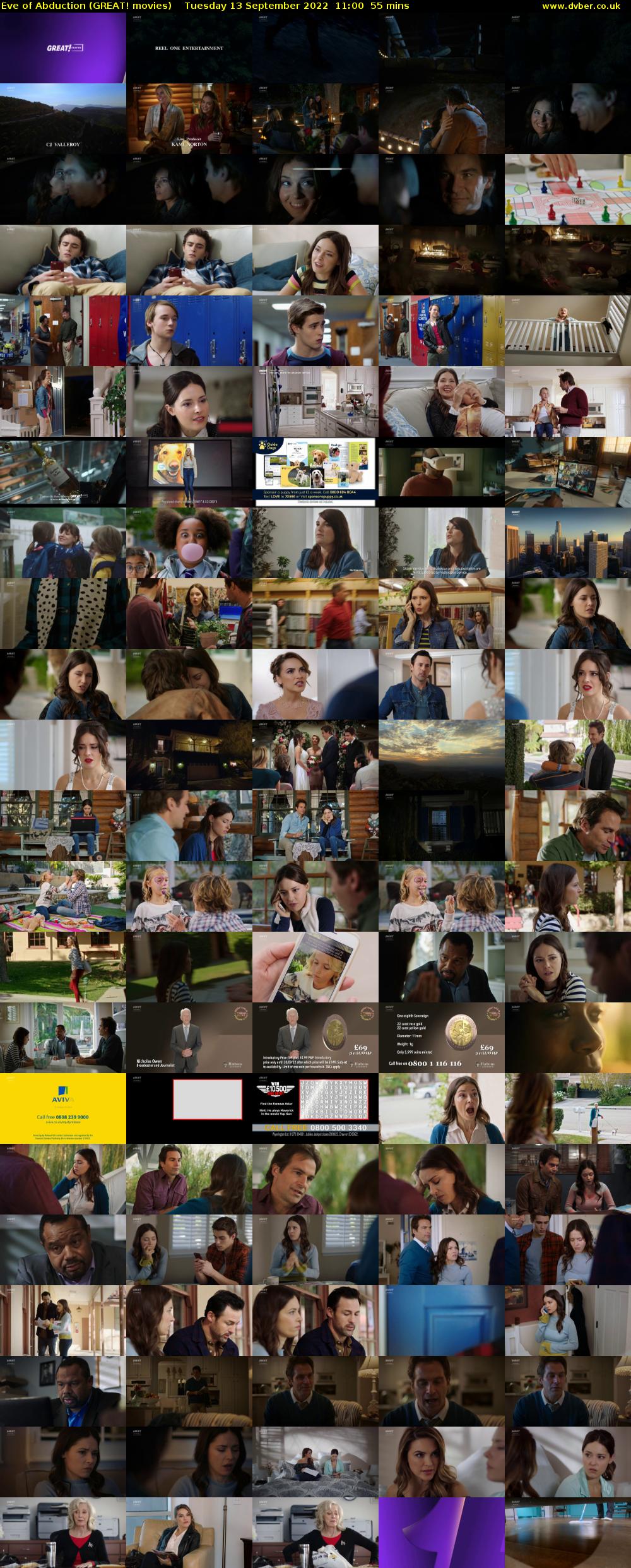 Eve of Abduction (GREAT! movies) Tuesday 13 September 2022 11:00 - 11:55