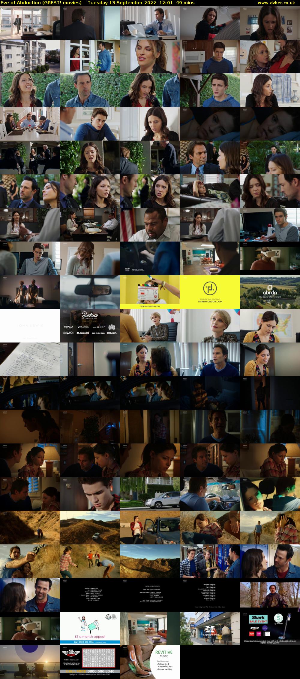 Eve of Abduction (GREAT! movies) Tuesday 13 September 2022 12:01 - 12:50