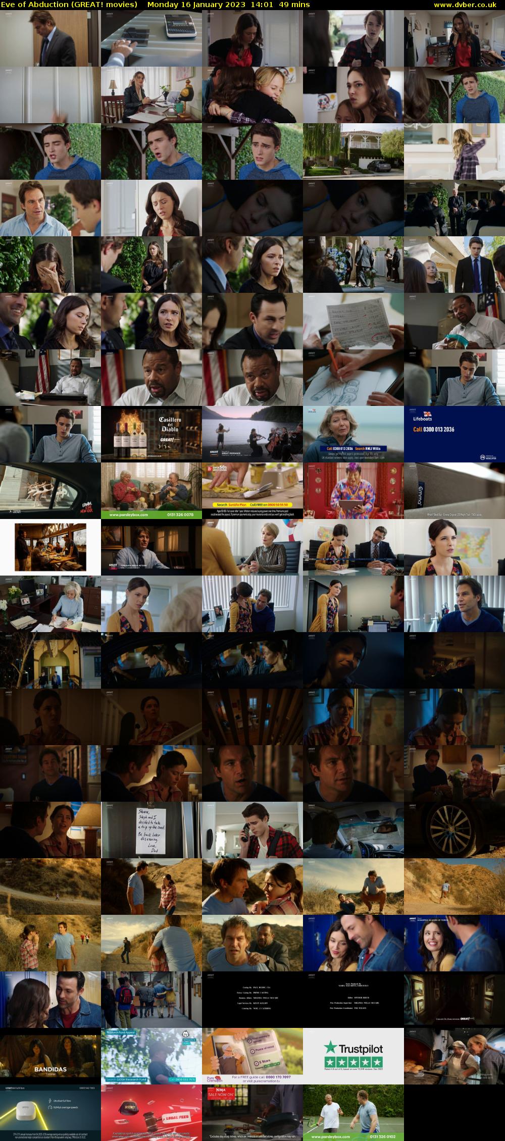 Eve of Abduction (GREAT! movies) Monday 16 January 2023 14:01 - 14:50