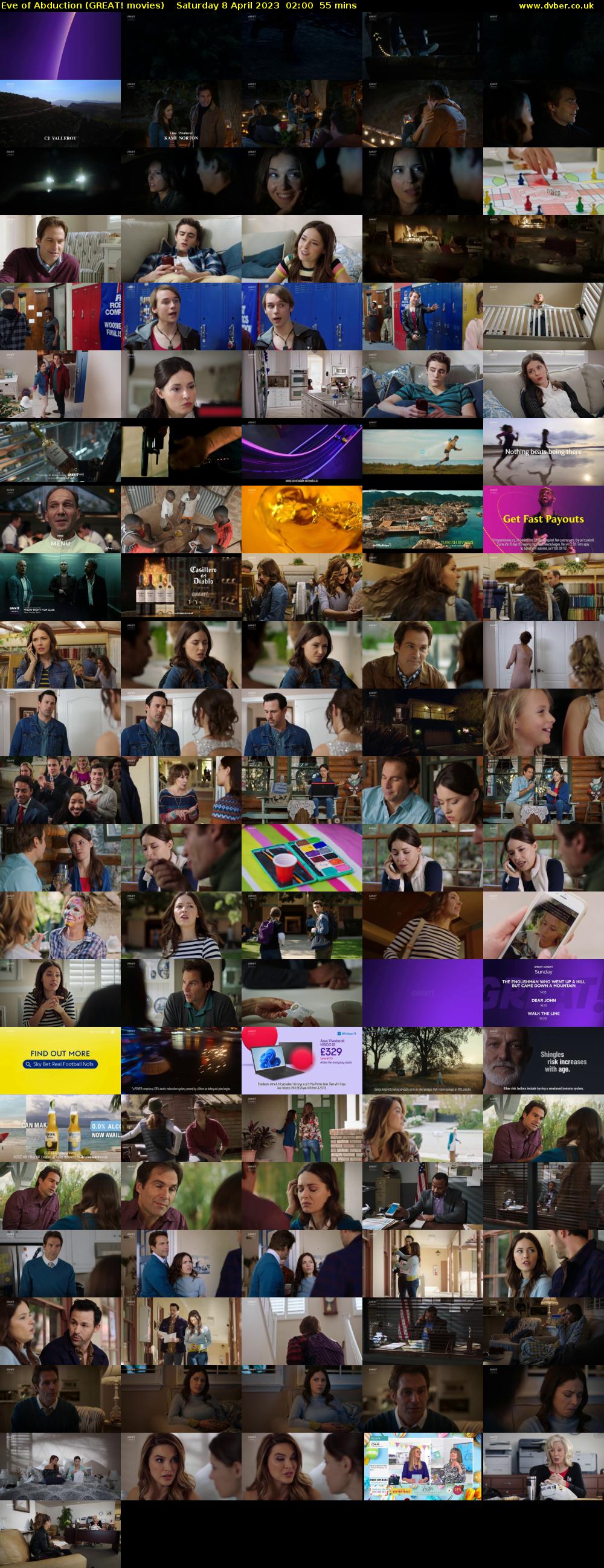 Eve of Abduction (GREAT! movies) Saturday 8 April 2023 02:00 - 02:55