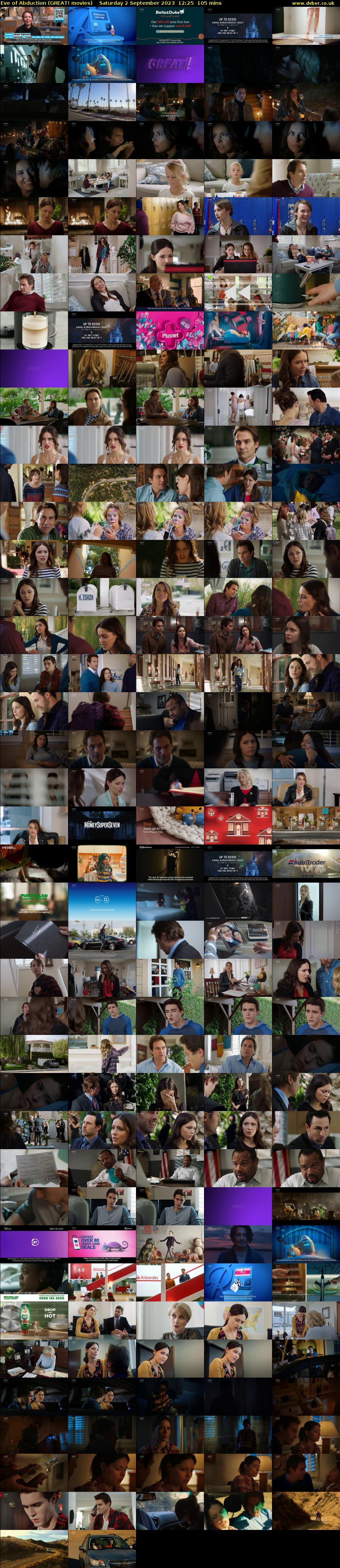 Eve of Abduction (GREAT! movies) Saturday 2 September 2023 12:25 - 14:10