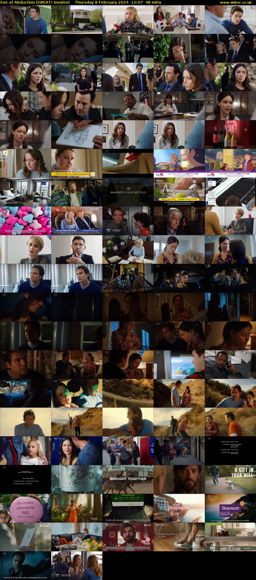 Eve of Abduction (GREAT! movies) Thursday 8 February 2024 12:07 - 12:55