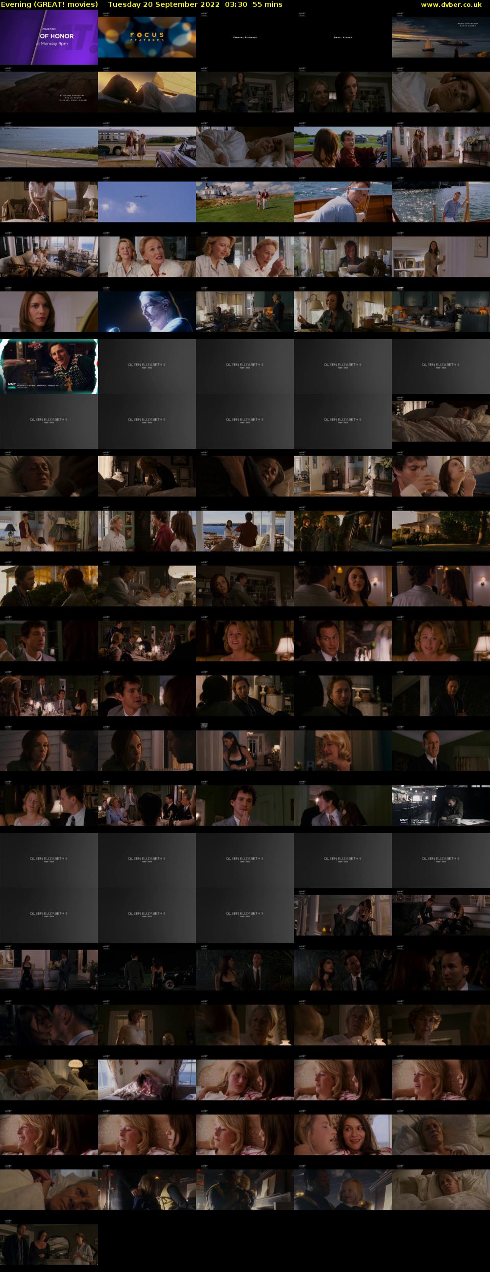 Evening (GREAT! movies) Tuesday 20 September 2022 03:30 - 04:25