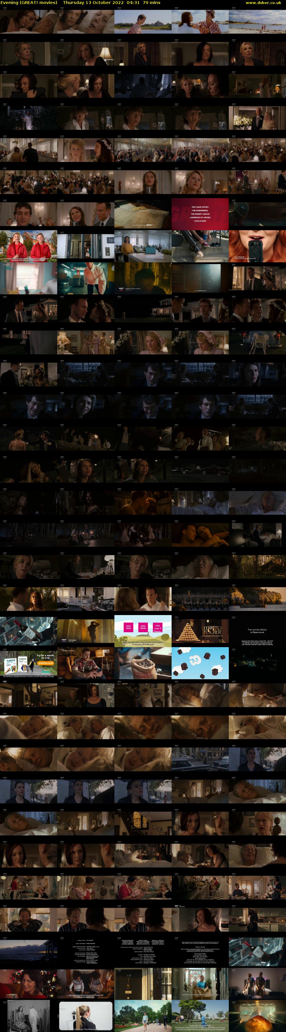 Evening (GREAT! movies) Thursday 13 October 2022 04:31 - 05:50