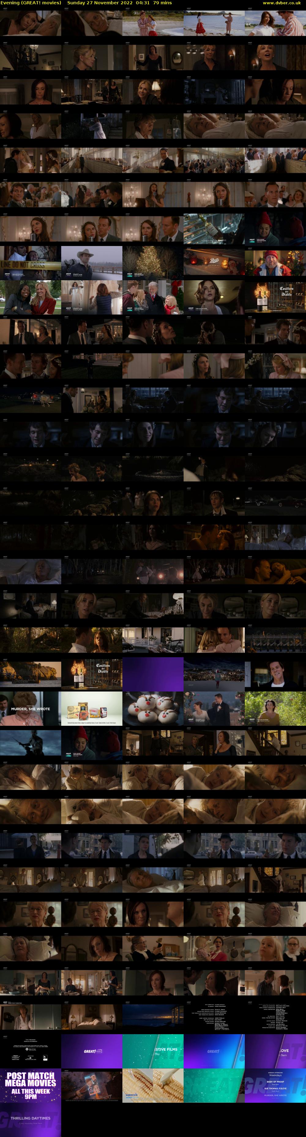 Evening (GREAT! movies) Sunday 27 November 2022 04:31 - 05:50