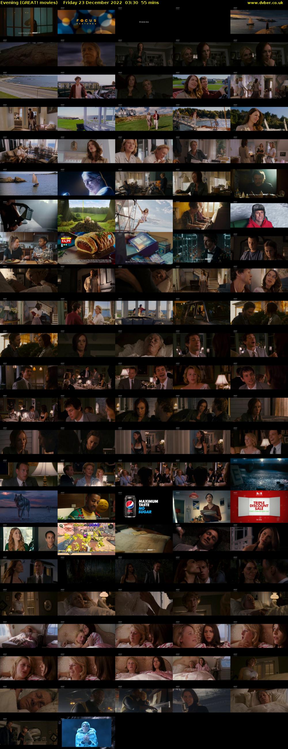 Evening (GREAT! movies) Friday 23 December 2022 03:30 - 04:25