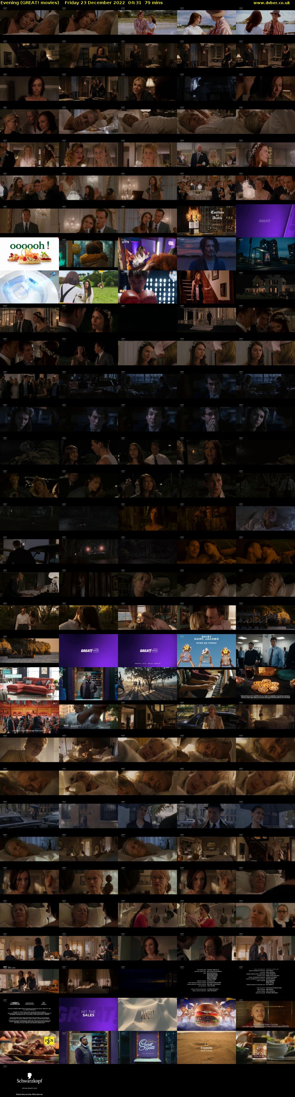 Evening (GREAT! movies) Friday 23 December 2022 04:31 - 05:50