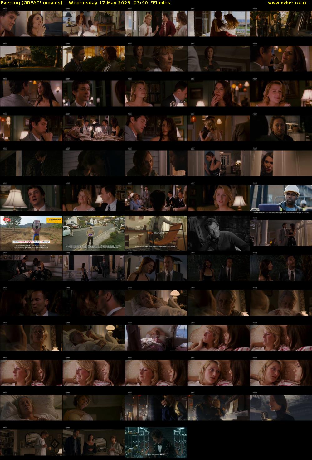 Evening (GREAT! movies) Wednesday 17 May 2023 03:40 - 04:35