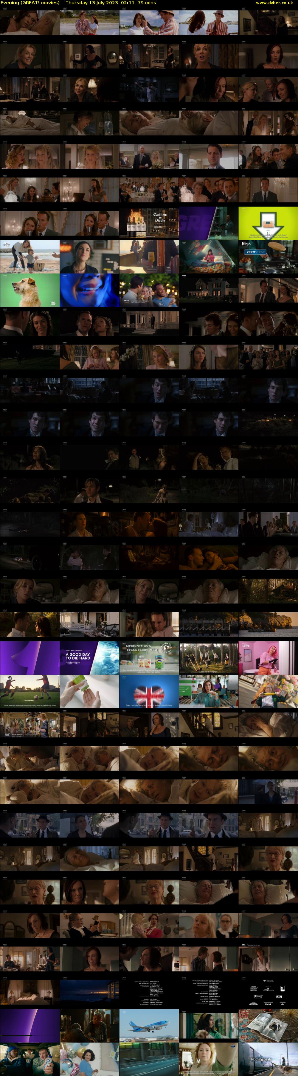 Evening (GREAT! movies) Thursday 13 July 2023 02:11 - 03:30