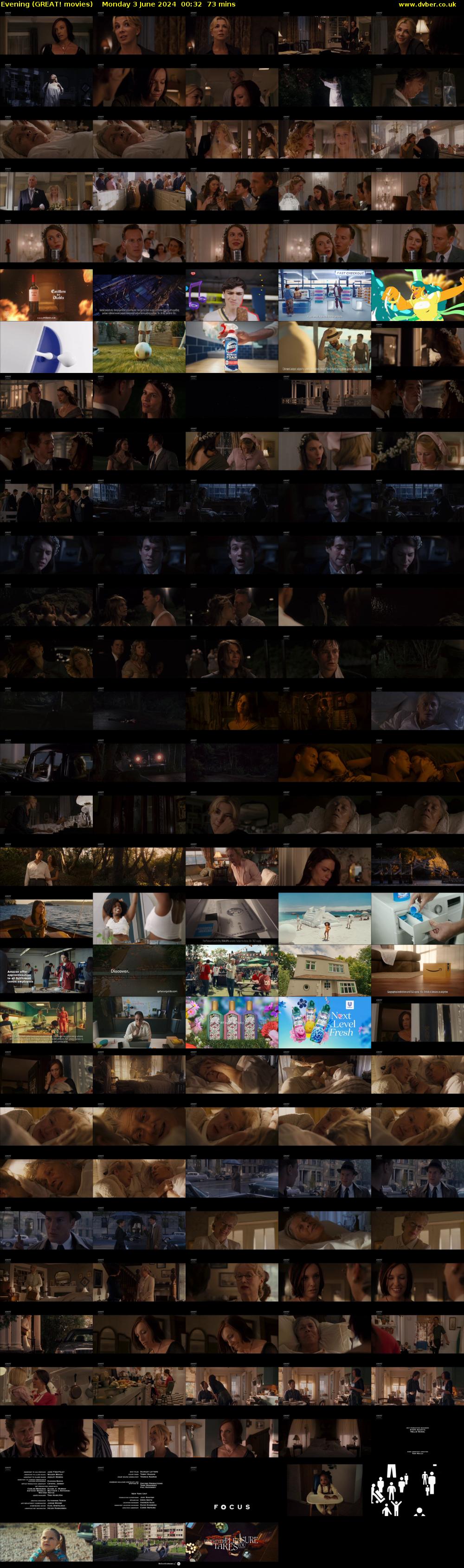 Evening (GREAT! movies) Monday 3 June 2024 00:32 - 01:45