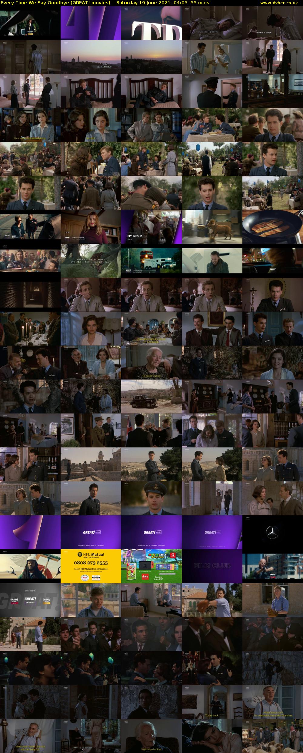 Every Time We Say Goodbye (GREAT! movies) Saturday 19 June 2021 04:05 - 05:00