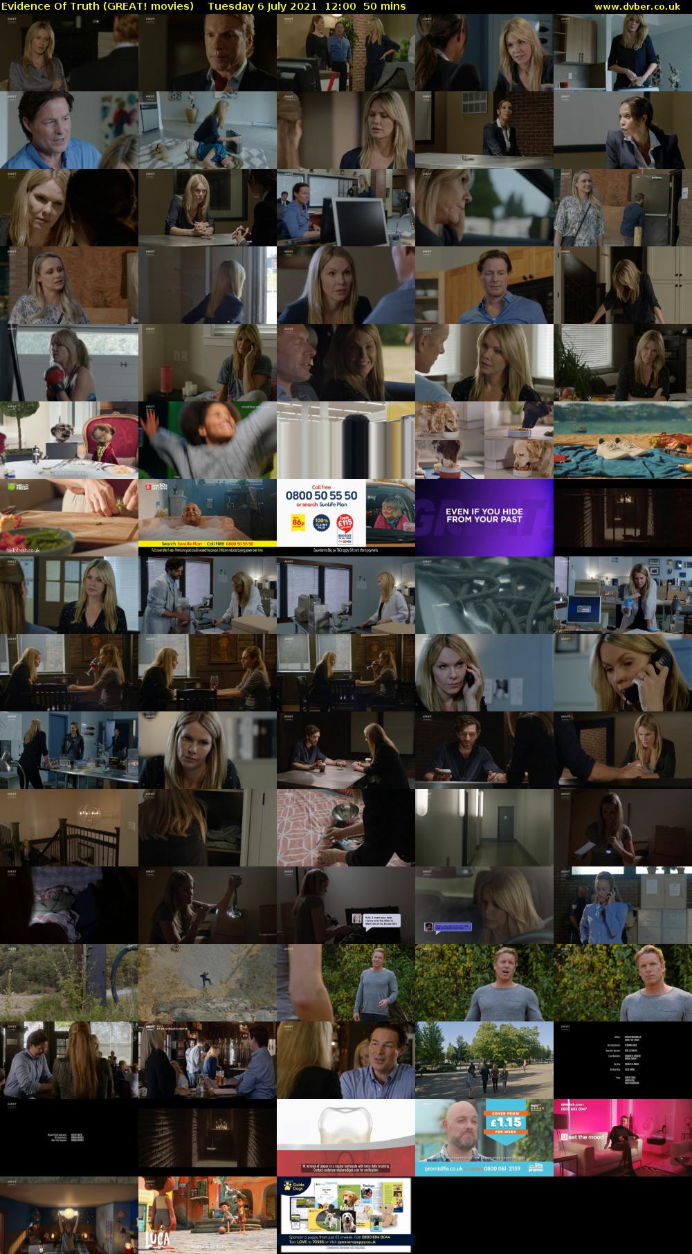 Evidence Of Truth (GREAT! movies) Tuesday 6 July 2021 12:00 - 12:50