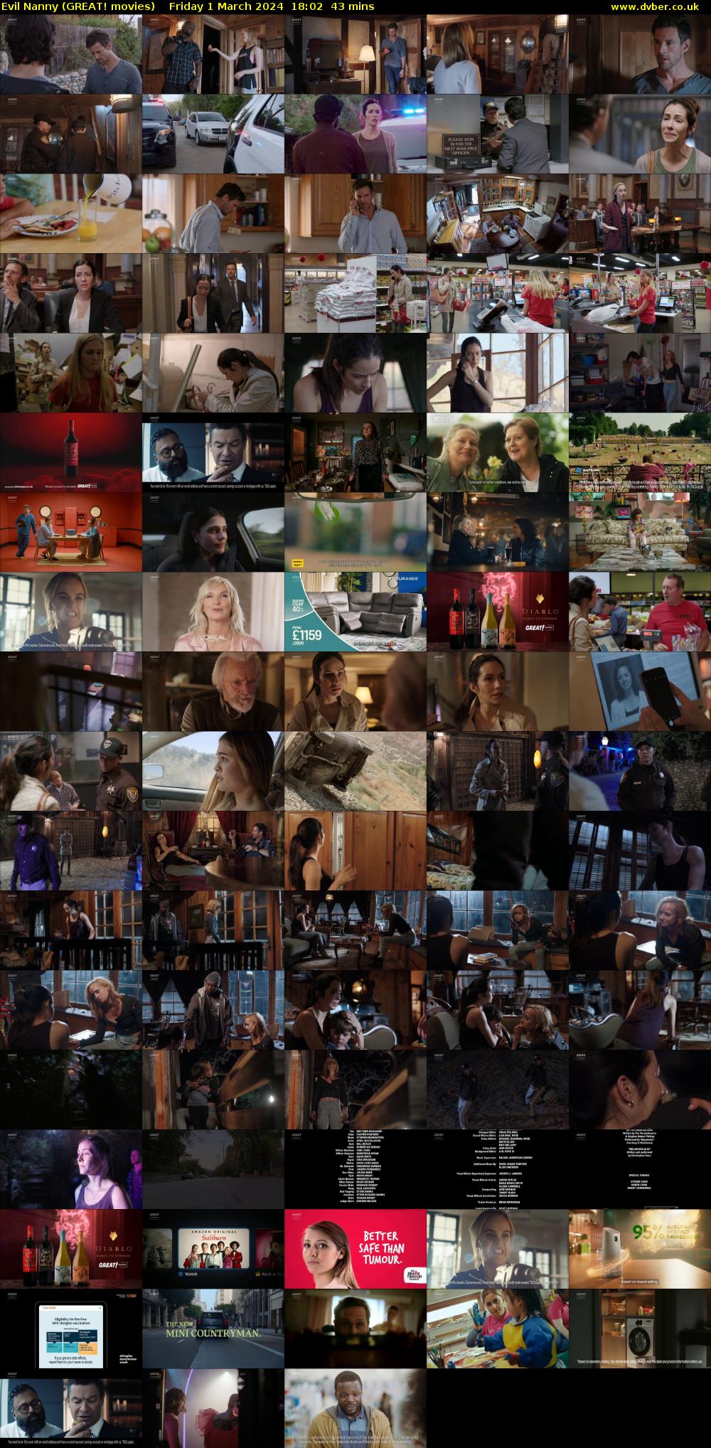 Evil Nanny (GREAT! movies) Friday 1 March 2024 18:02 - 18:45
