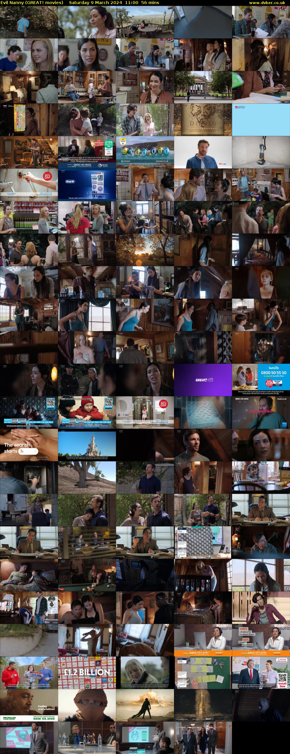 Evil Nanny (GREAT! movies) Saturday 9 March 2024 11:00 - 11:56