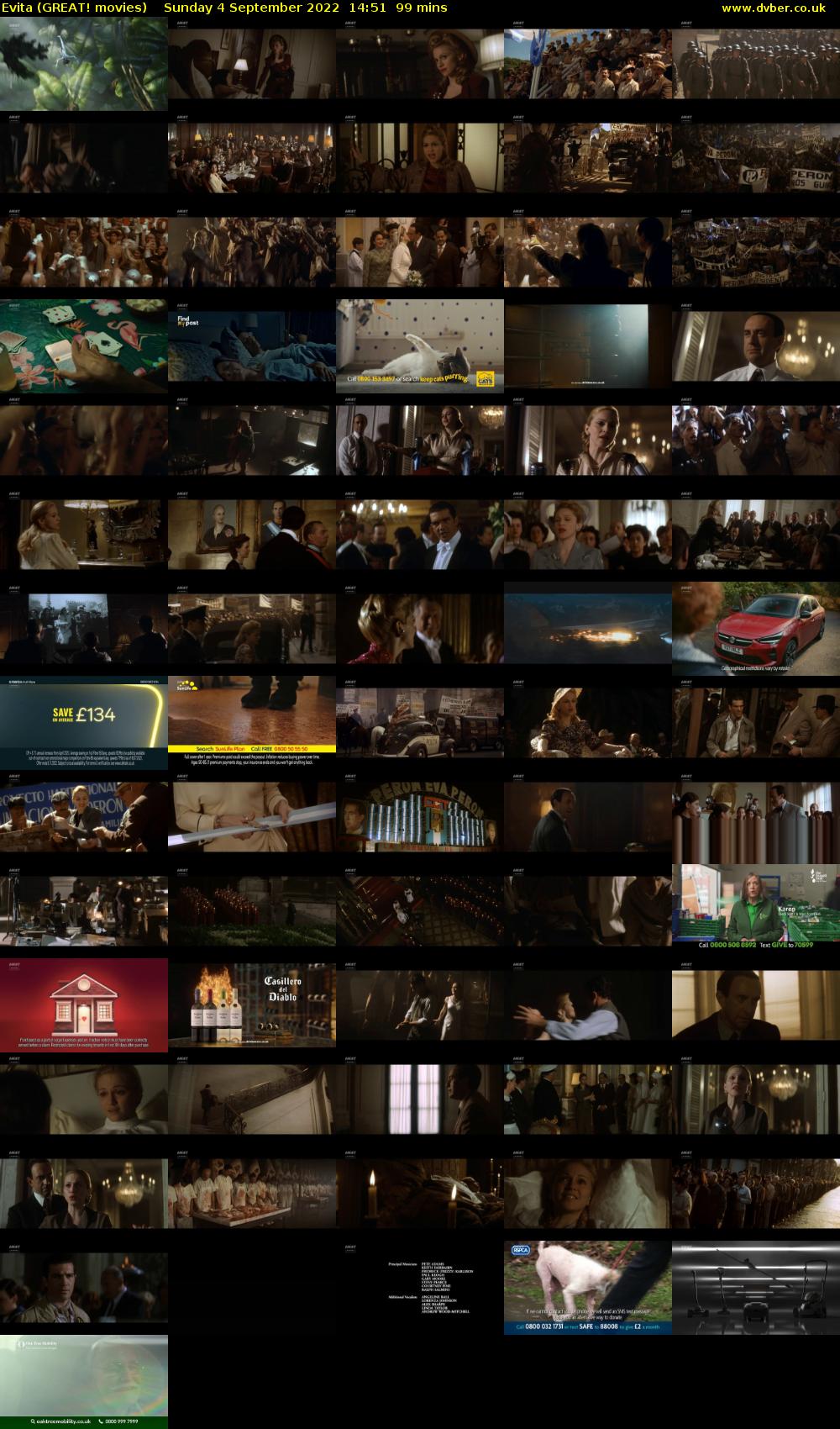 Evita (GREAT! movies) Sunday 4 September 2022 14:51 - 16:30