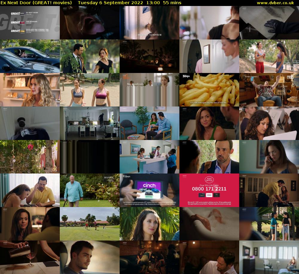 Ex Next Door (GREAT! movies) Tuesday 6 September 2022 13:00 - 13:55