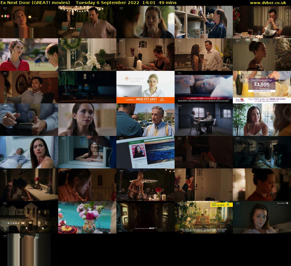 Ex Next Door (GREAT! movies) Tuesday 6 September 2022 14:01 - 14:50