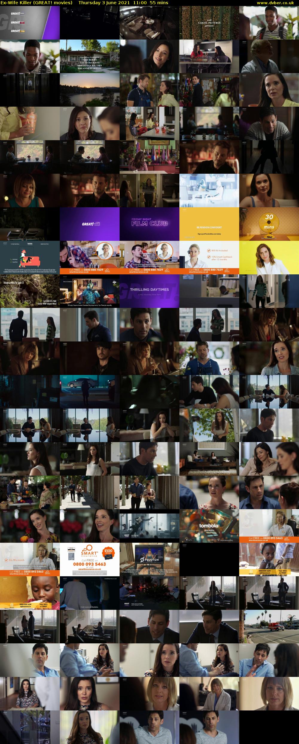 Ex-Wife Killer (GREAT! movies) Thursday 3 June 2021 11:00 - 11:55