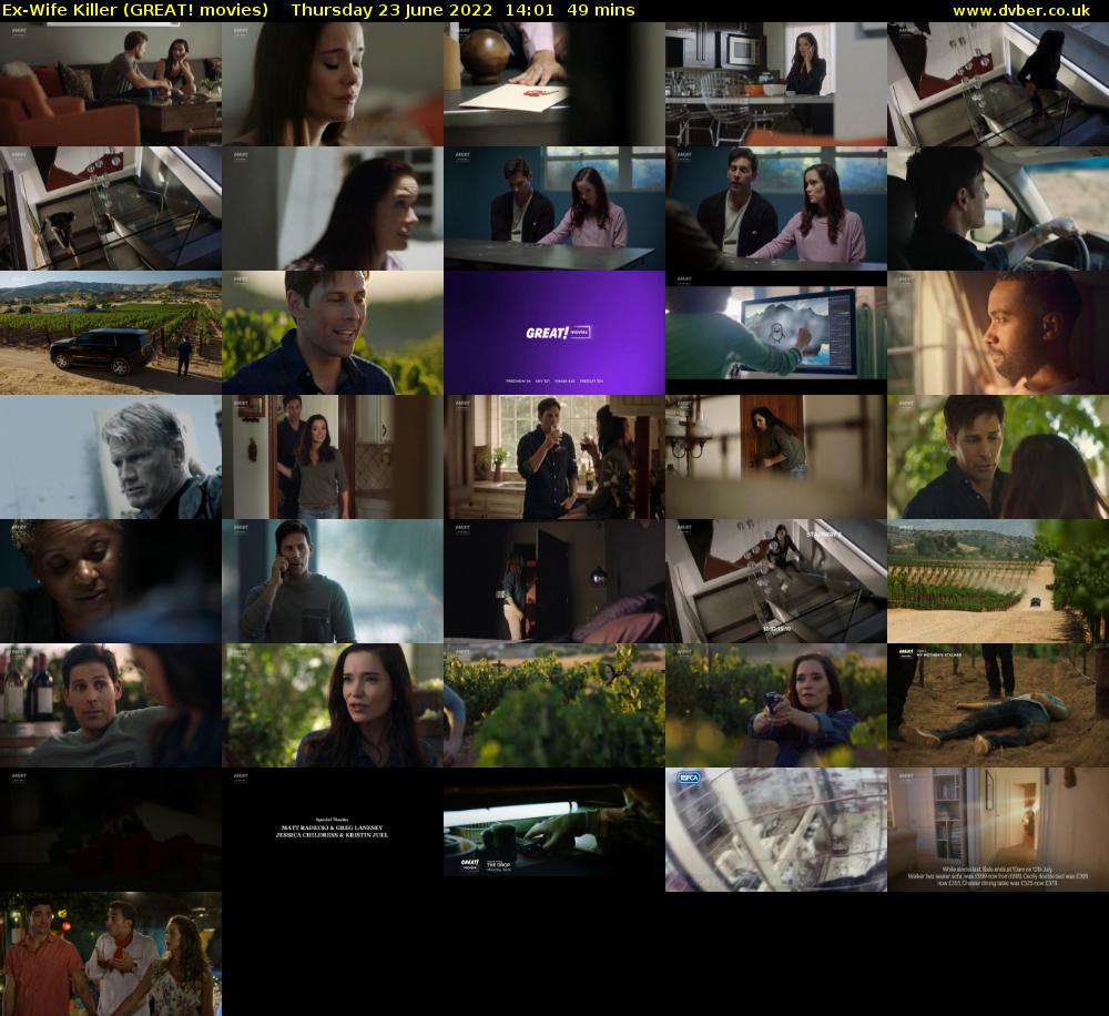Ex-Wife Killer (GREAT! movies) Thursday 23 June 2022 14:01 - 14:50