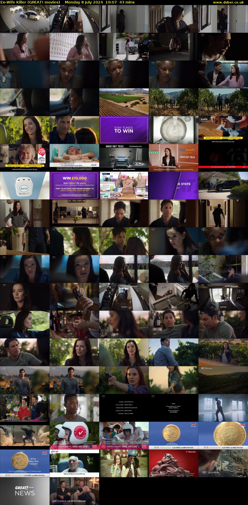 Ex-Wife Killer (GREAT! movies) Monday 8 July 2024 10:07 - 10:50