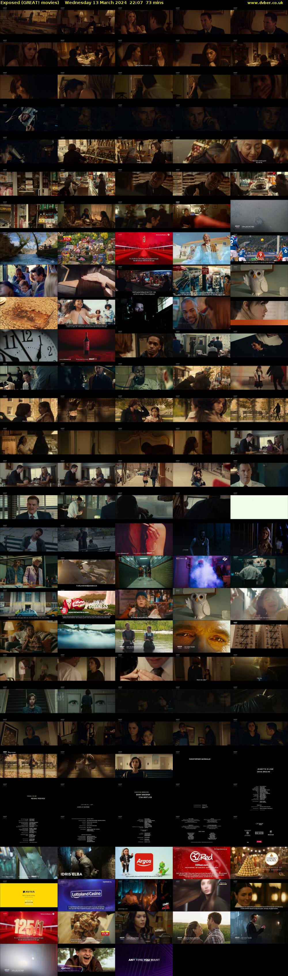 Exposed (GREAT! movies) Wednesday 13 March 2024 22:07 - 23:20