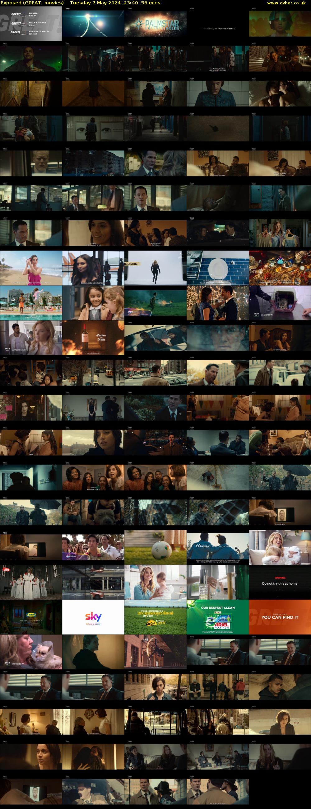 Exposed (GREAT! movies) Tuesday 7 May 2024 23:40 - 00:36