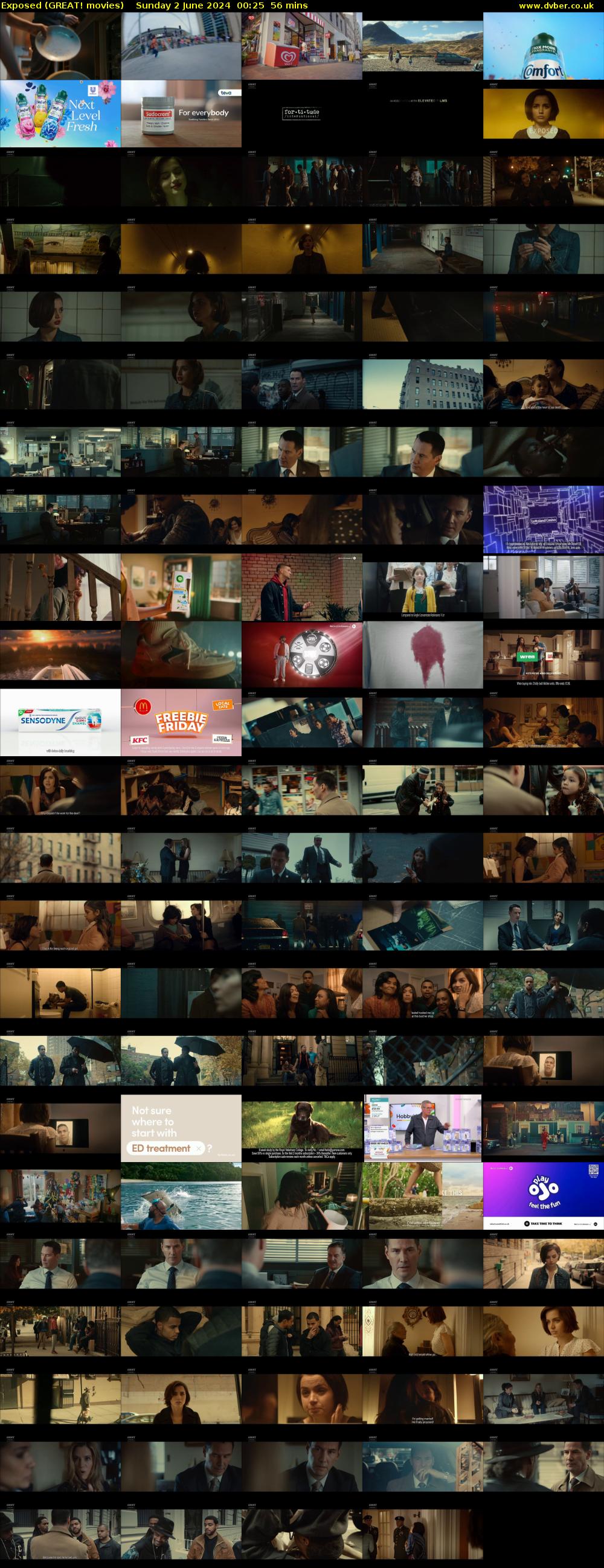 Exposed (GREAT! movies) Sunday 2 June 2024 00:25 - 01:21