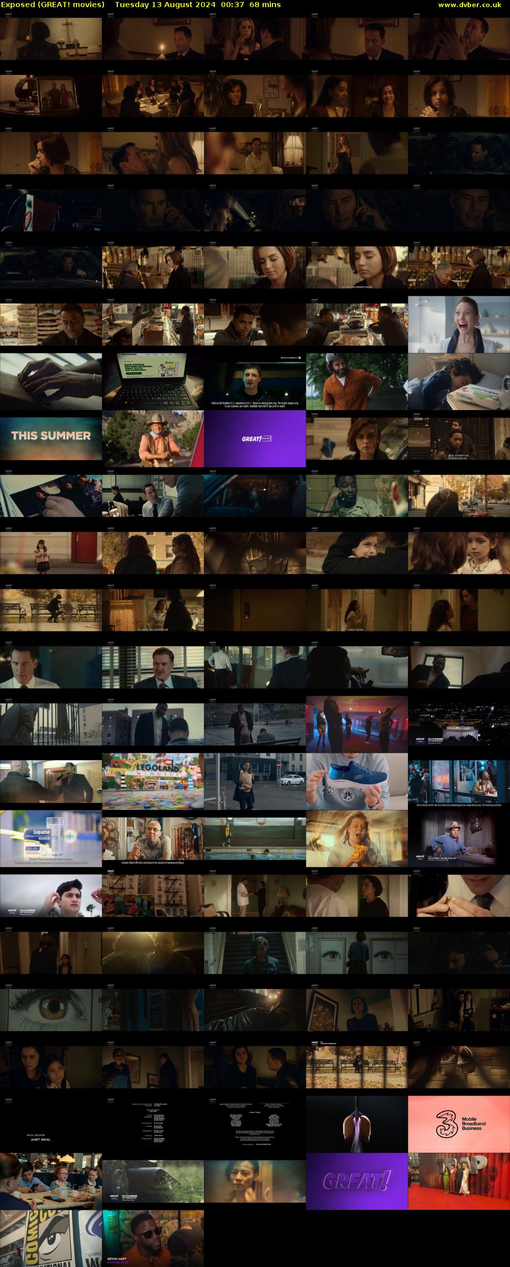 Exposed (GREAT! movies) Tuesday 13 August 2024 00:37 - 01:45