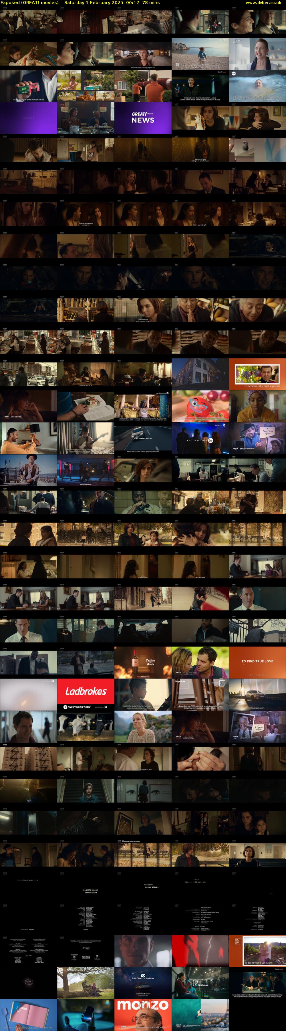 Exposed (GREAT! movies) Saturday 1 February 2025 00:17 - 01:35