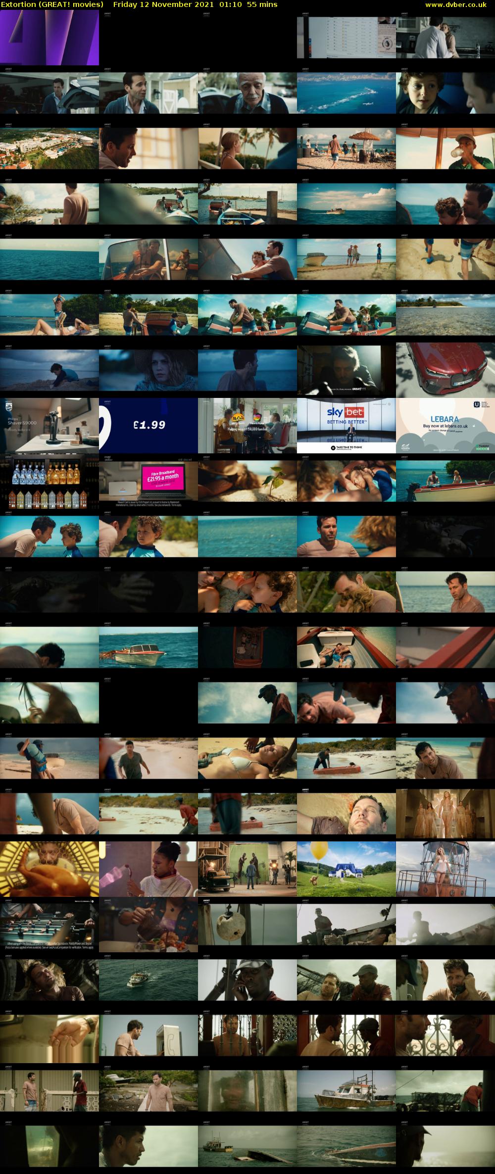 Extortion (GREAT! movies) Friday 12 November 2021 01:10 - 02:05