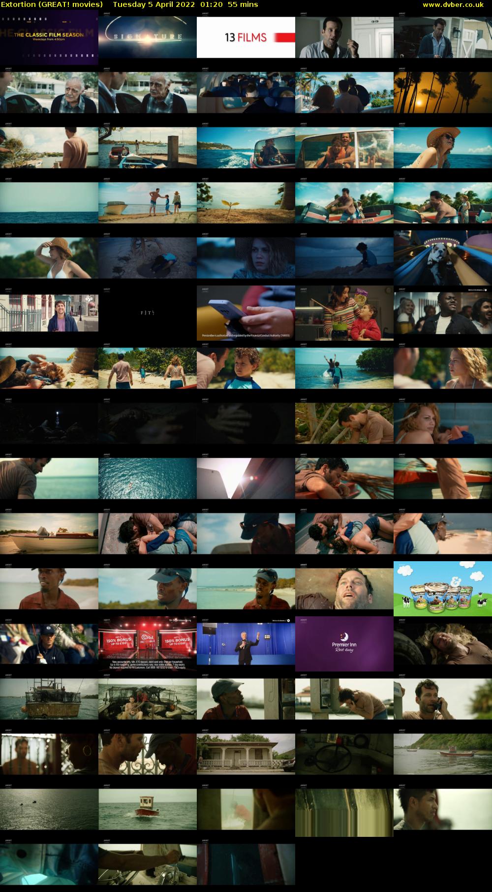Extortion (GREAT! movies) Tuesday 5 April 2022 01:20 - 02:15