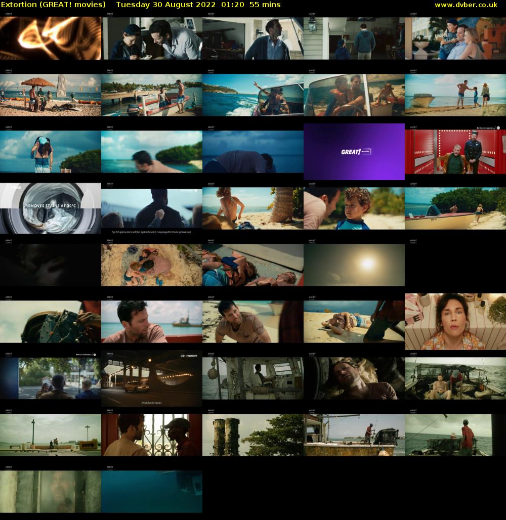 Extortion (GREAT! movies) Tuesday 30 August 2022 01:20 - 02:15