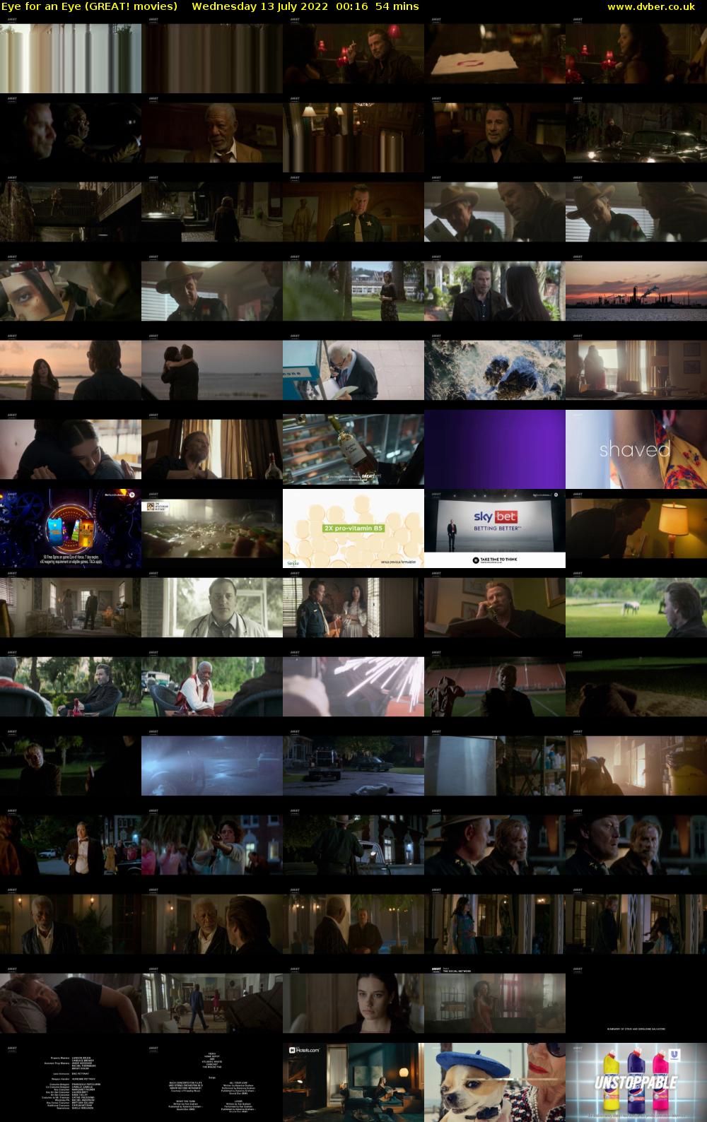 Eye for an Eye (GREAT! movies) Wednesday 13 July 2022 00:16 - 01:10