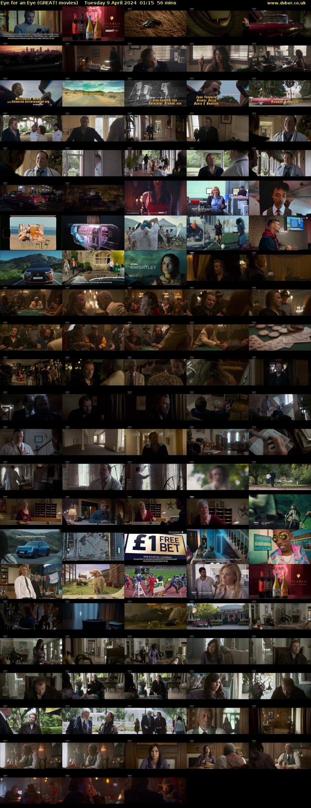 Eye for an Eye (GREAT! movies) Tuesday 9 April 2024 01:15 - 02:11