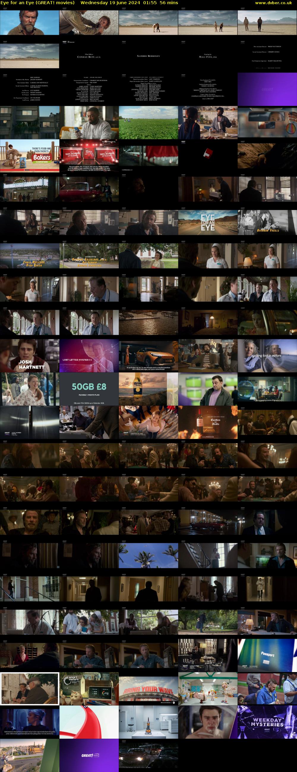 Eye for an Eye (GREAT! movies) Wednesday 19 June 2024 01:55 - 02:51
