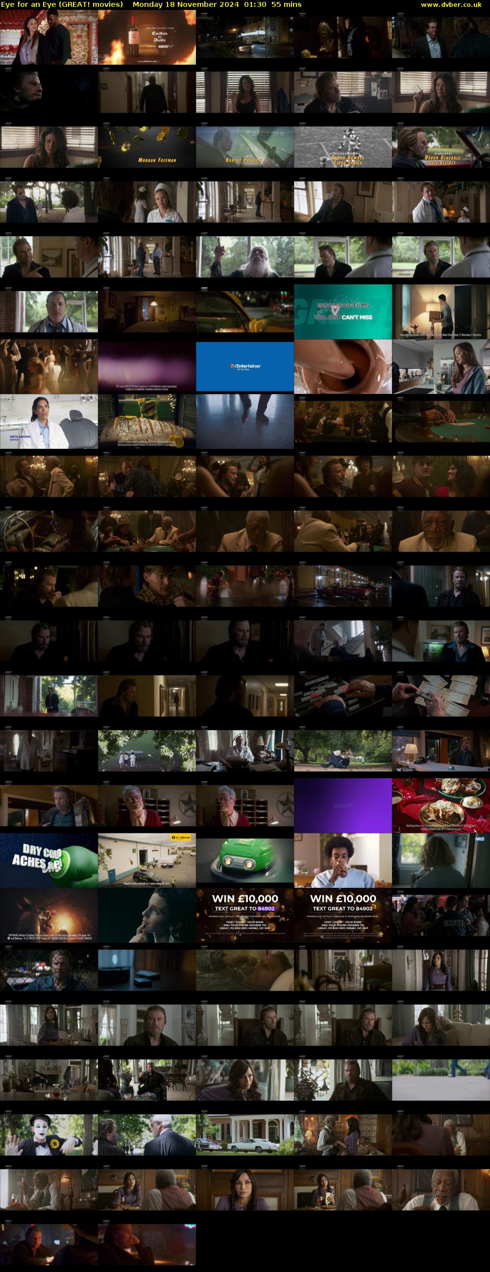 Eye for an Eye (GREAT! movies) Monday 18 November 2024 01:30 - 02:25
