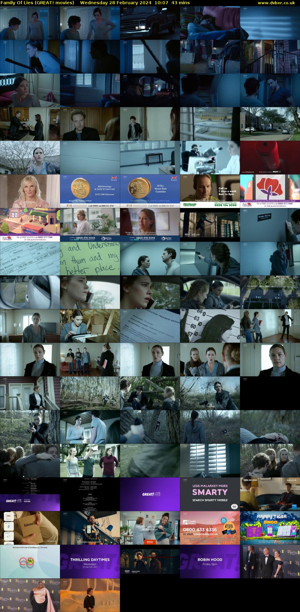Family Of Lies (GREAT! movies) Wednesday 28 February 2024 10:07 - 10:50