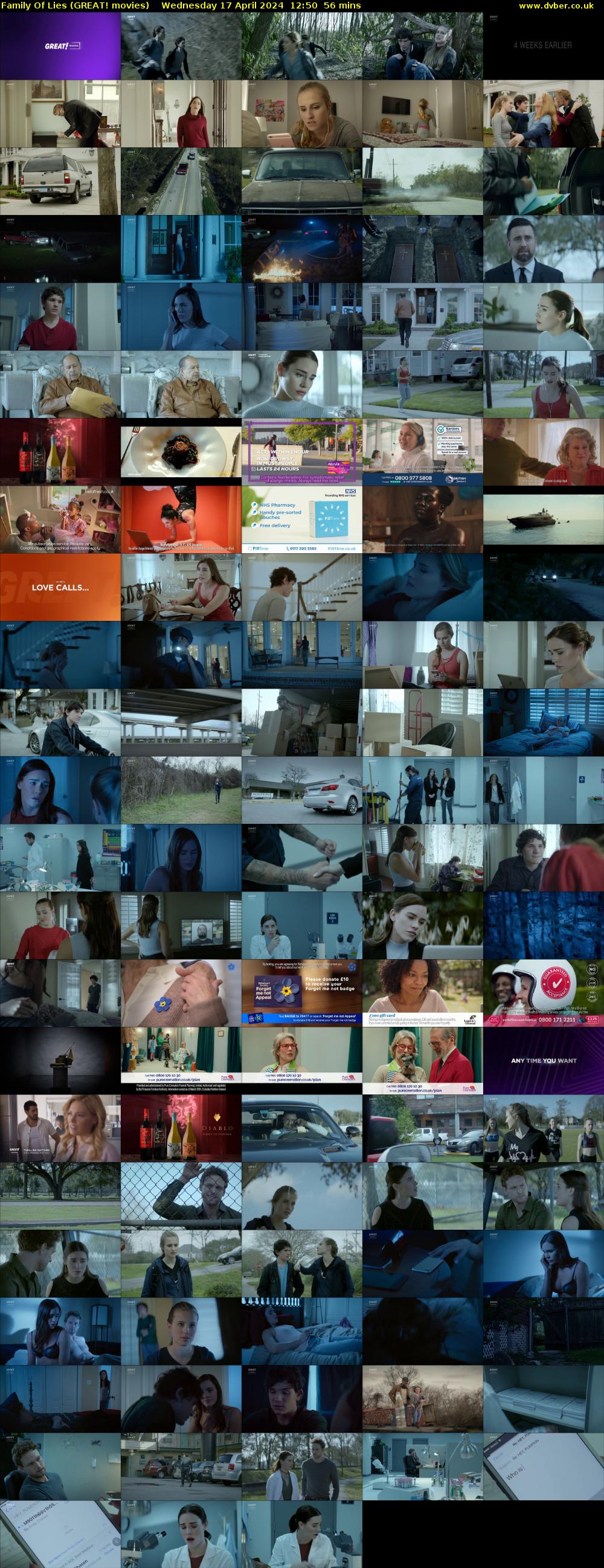 Family Of Lies (GREAT! movies) Wednesday 17 April 2024 12:50 - 13:46