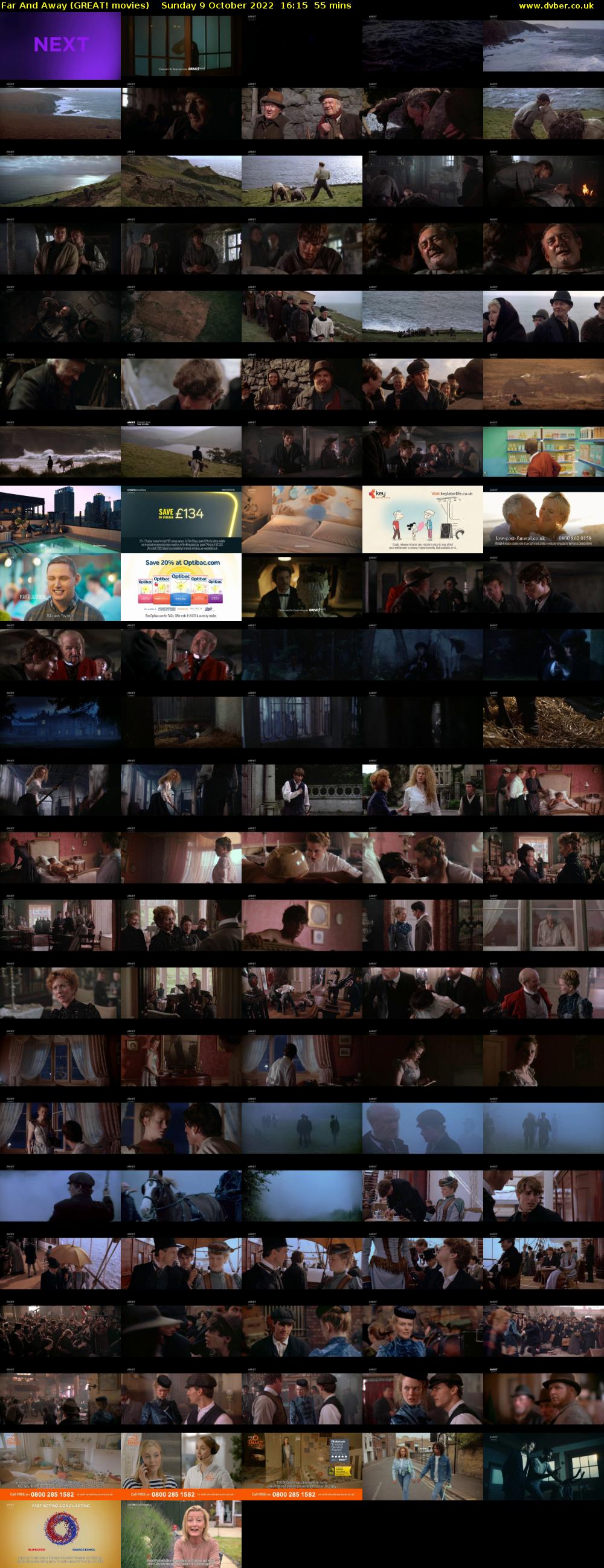 Far And Away (GREAT! movies) Sunday 9 October 2022 16:15 - 17:10