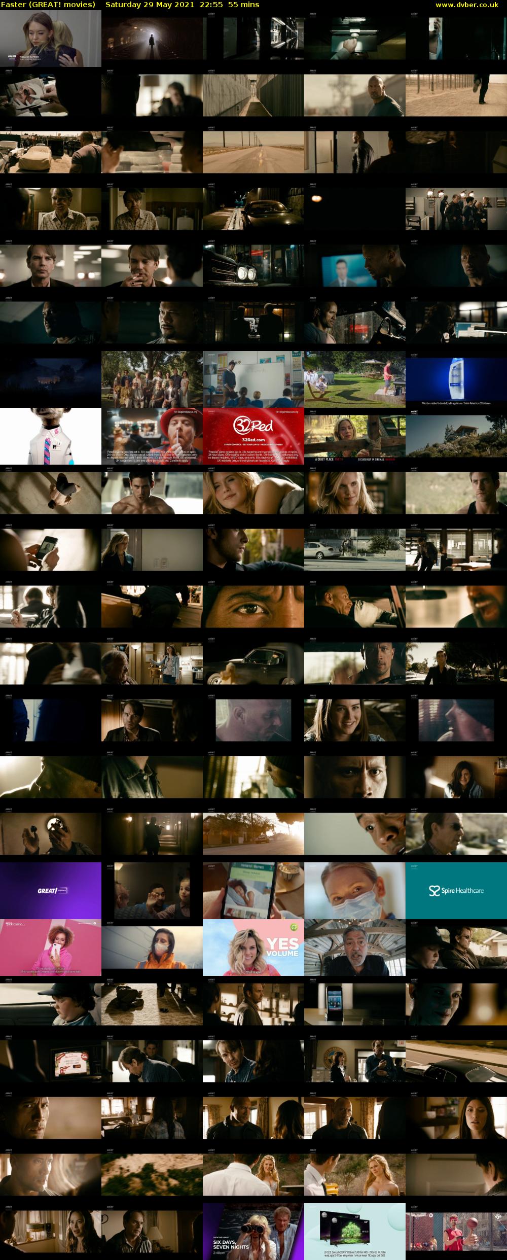 Faster (GREAT! movies) Saturday 29 May 2021 22:55 - 23:50