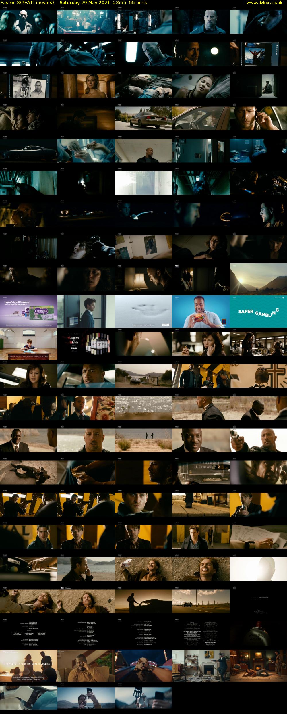 Faster (GREAT! movies) Saturday 29 May 2021 23:55 - 00:50