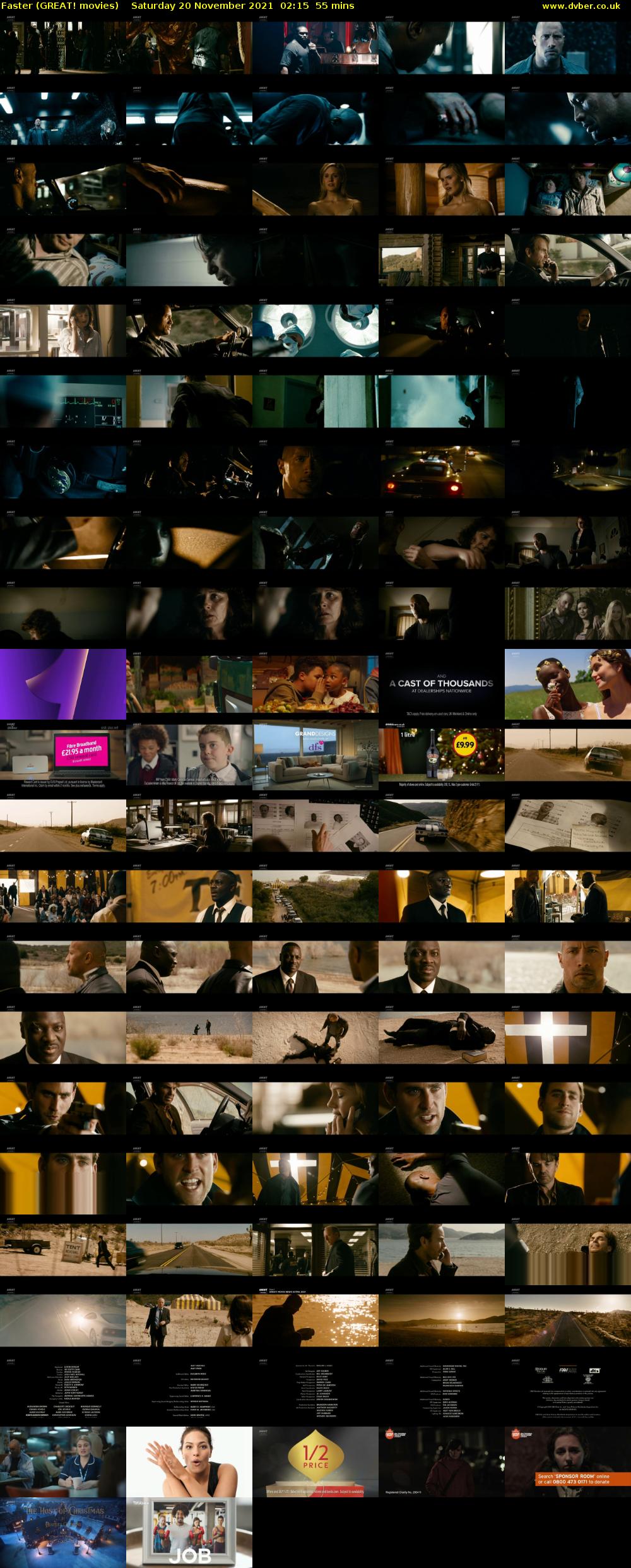 Faster (GREAT! movies) Saturday 20 November 2021 02:15 - 03:10